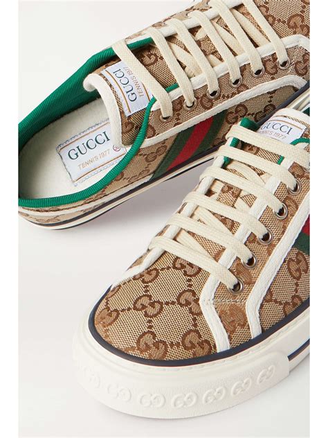 ladies gucci trainers|gucci tennis 1977 price.